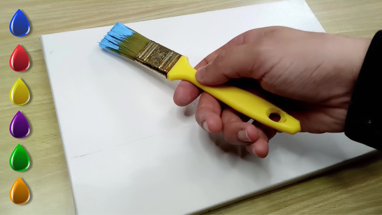 Магический закат на пляже - Рисование для начинающих