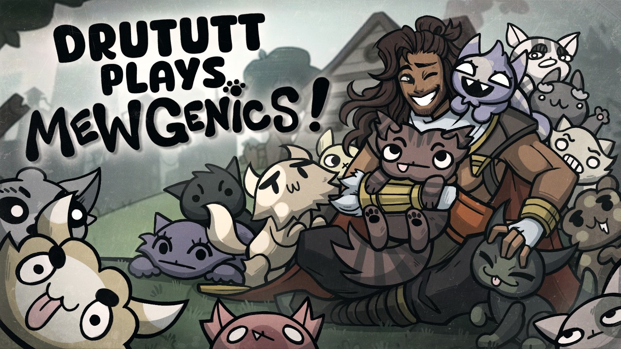 DRUTUTT ИГРАЕТ В MEWGENICS (Игра года 2026)