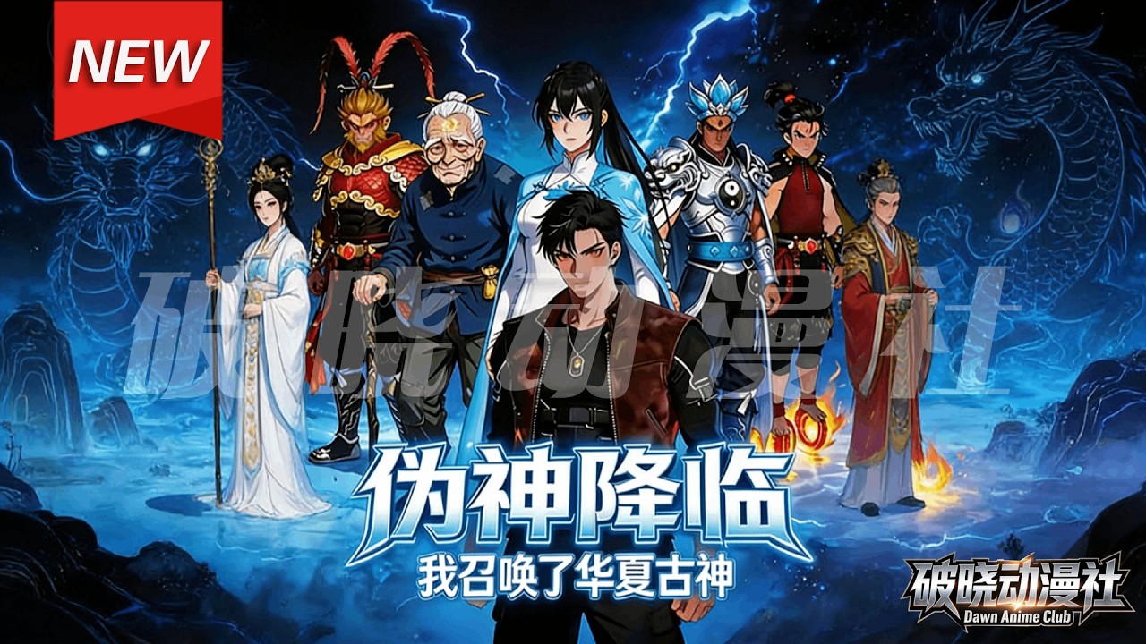 MULTISUB📢新番上线《伪神降临，我召唤了华夏古神》第1~60集丨异界伪神降世，江尘目睹青梅背叛自己后，于绝望中意外觉醒体内沉睡的华夏血脉，激活了古神共鸣系统！#漫剧 #破晓动漫社