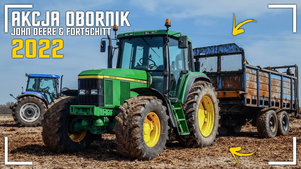 ☆Akcja Obornik!☆Vixa!✔☆John Deere 6510 Engine Sound ☆Zadyma☆