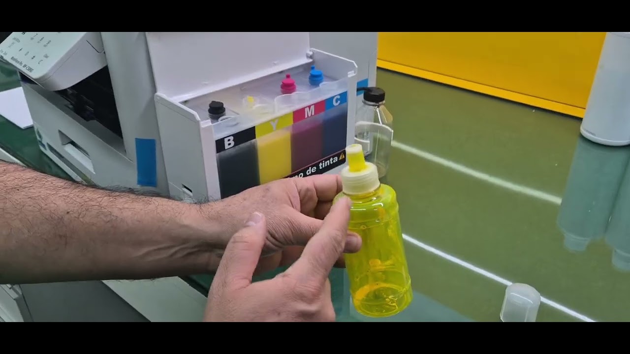 Inicialização do bulk-ink de 300ml | WF-C5810 e Similares