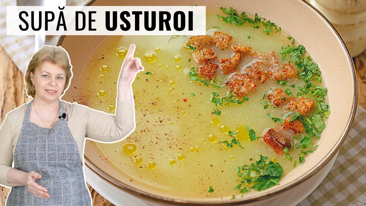 🧄🥣🧄 Nu are deloc aromă de mujdei! 😀 SUPĂ CREMĂ DE USTUROI - rețeta de post, simplă și ieftină