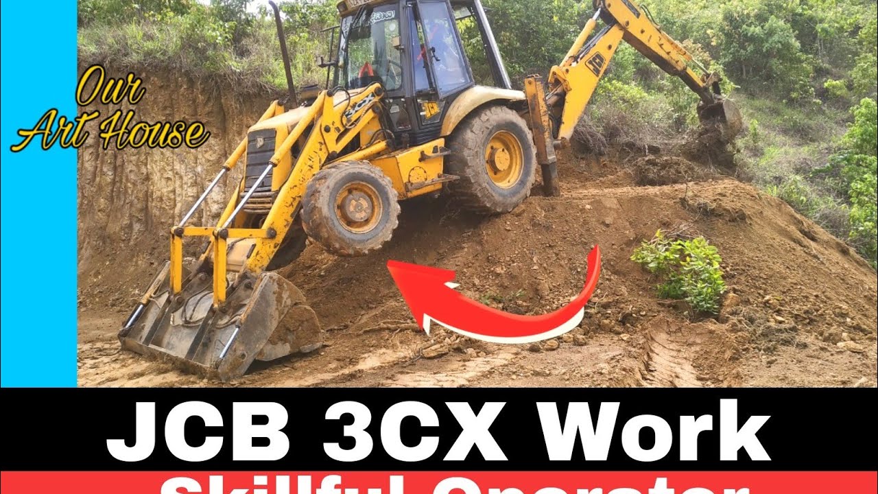 JCB 3CX Work / JCB Video/ Backhoe loader / Skillful Operator / Mitsubishi Tipper #jcb #jcbbackhoes