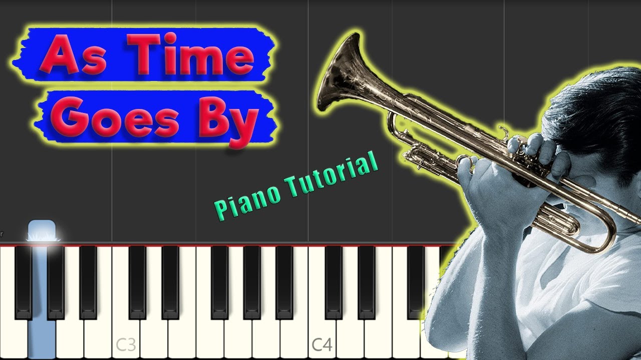 As Time Goes By - Jazz Piano Tutorial