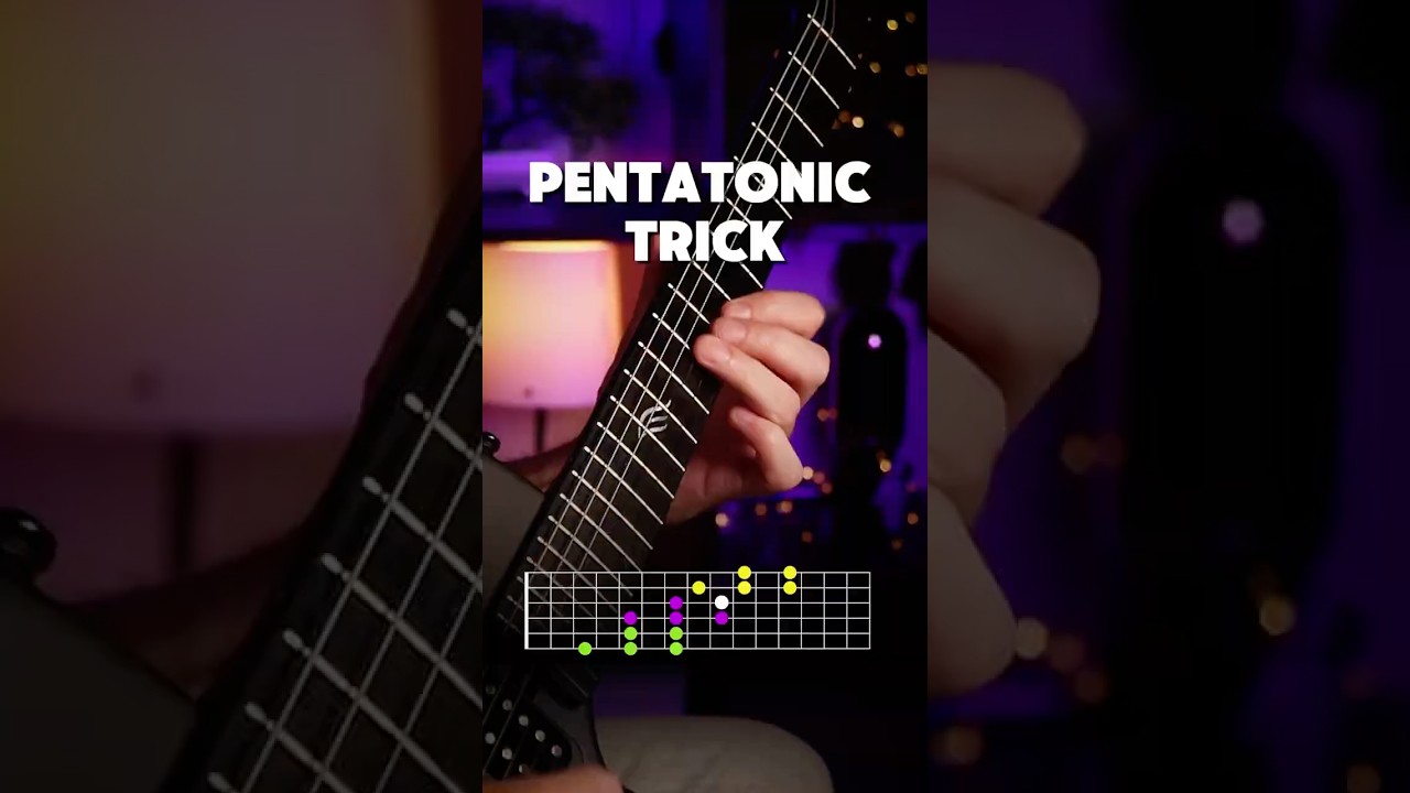 Pentatonic trick #guitar