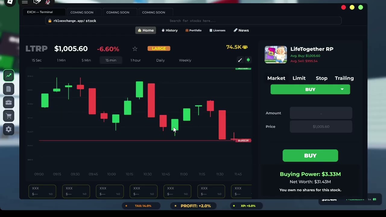How The Former #1 RBLX Exchange Player Actually Trades
