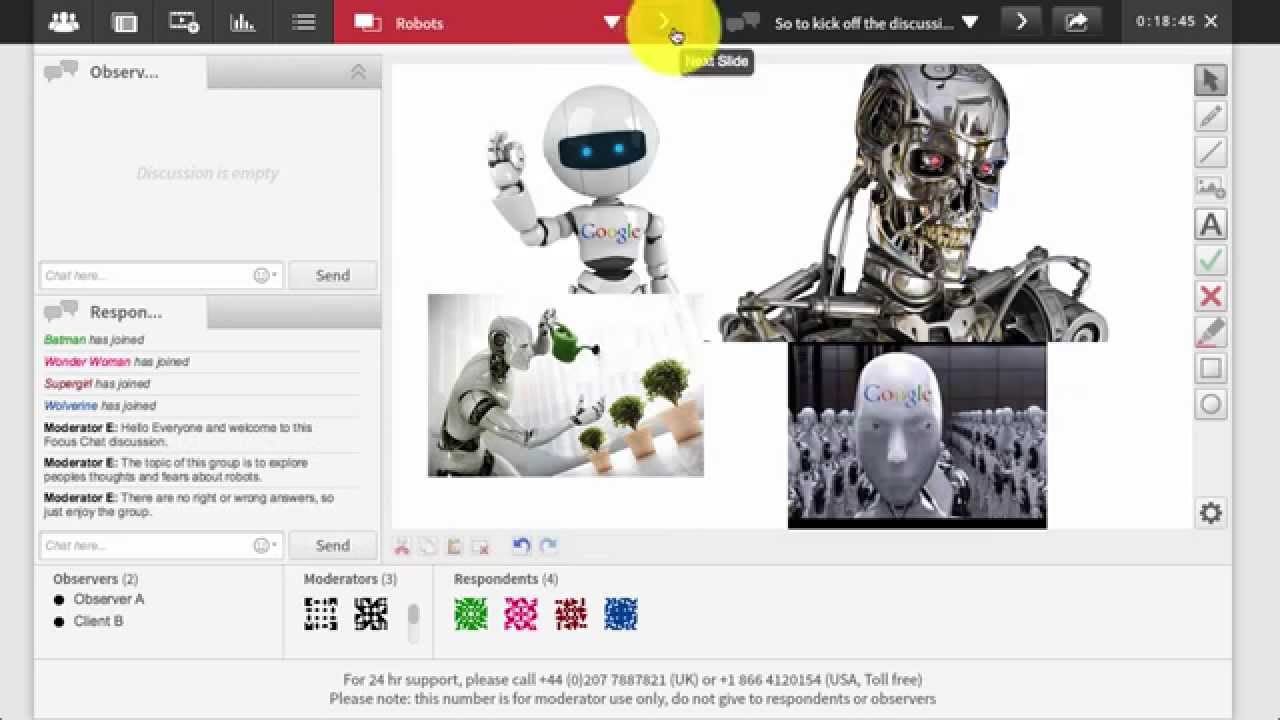 Text Chat Focus Group - English