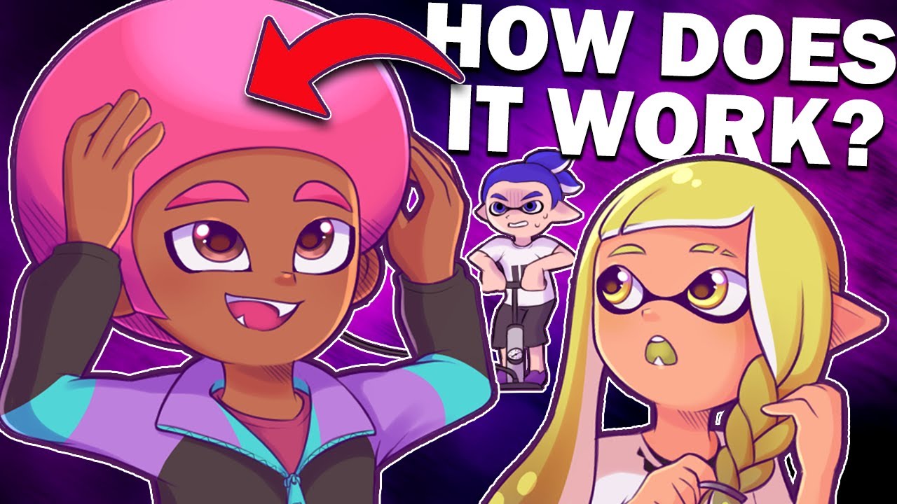 Как работают волосы в Splatoon?