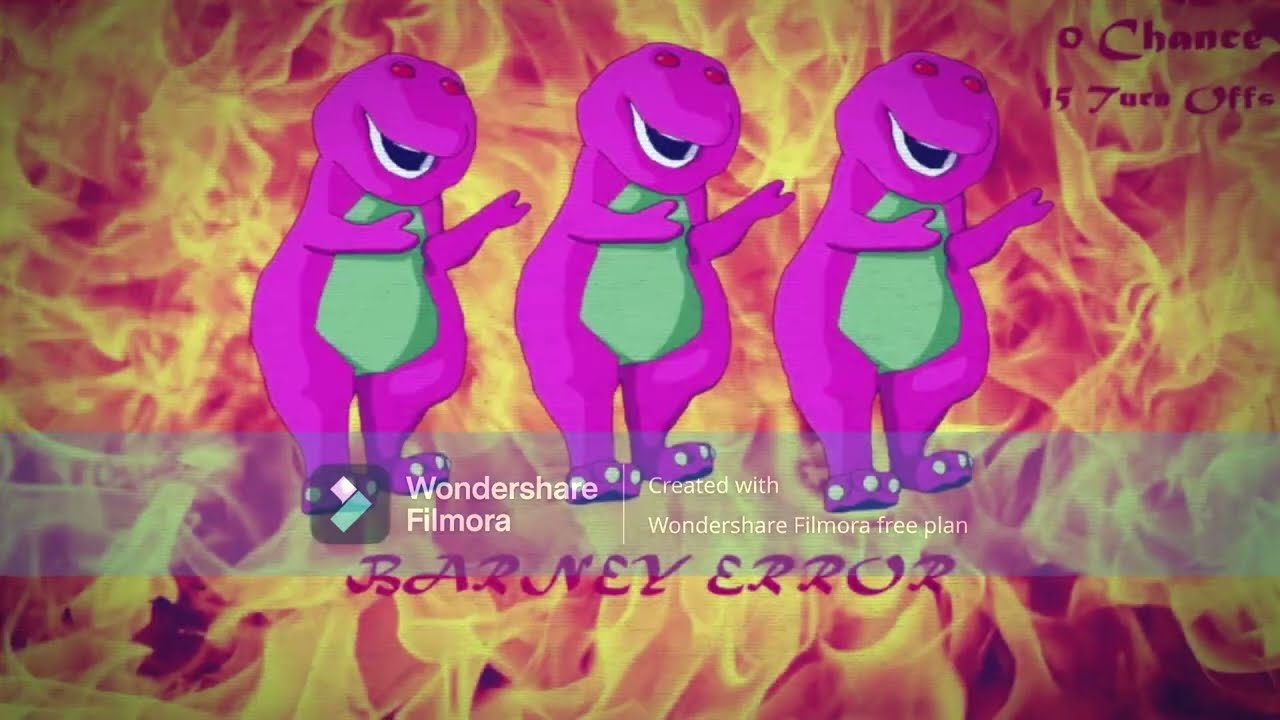 barney error 1 bad  ending