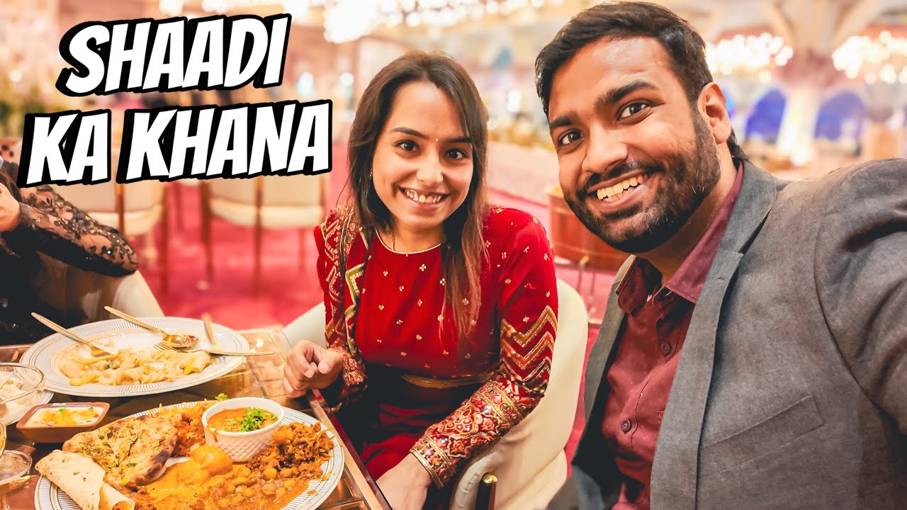 Shaadi ka Khana ke Mazaa hi Alag hai !!