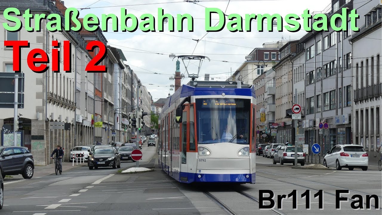 Br111 Fan [Doku]: Straßenbahn Darmstadt (Teil 2): Alle Strecken außer Alsbach