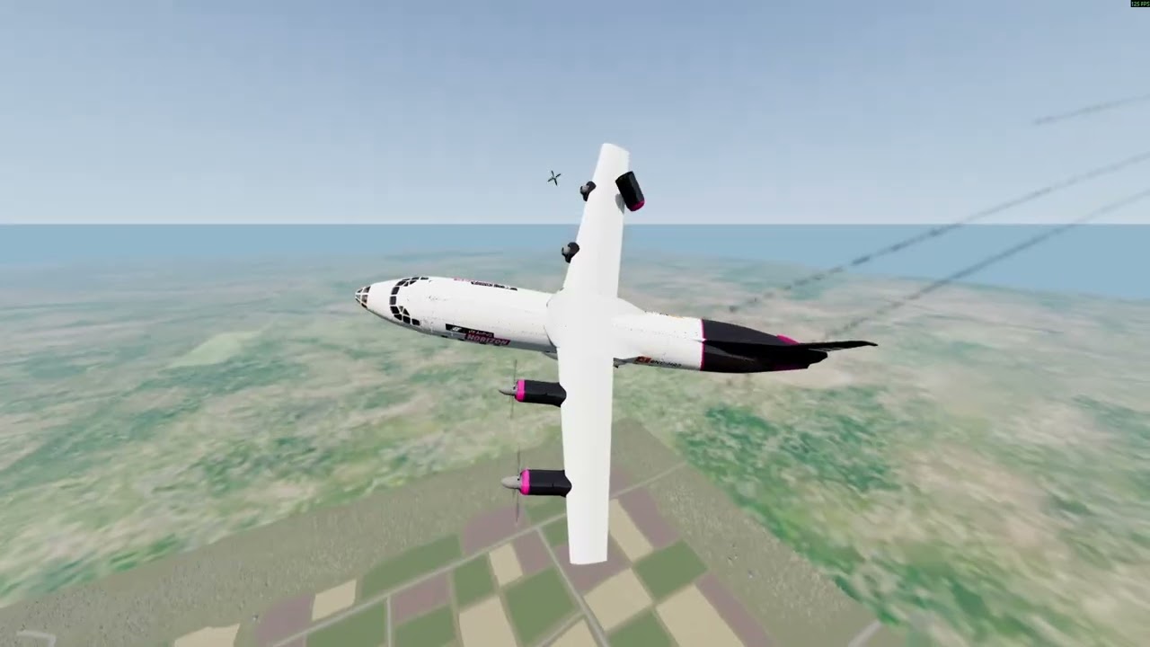 beamng drive plane crashes 115