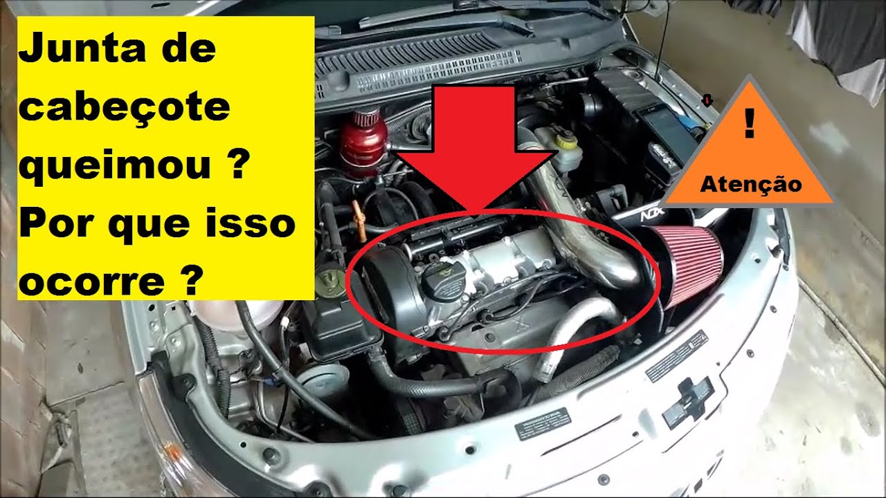 Quais os motivos que levam a queimar a junta do cabe&ccedil;ote?