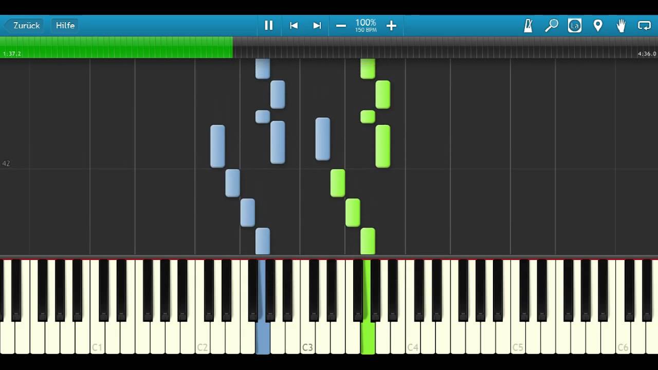 King of Thorn - Ibara no Ou (Synthesia Tutorial)