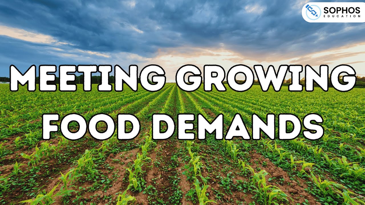 Edexcel only: Meeting Growing Food Demands