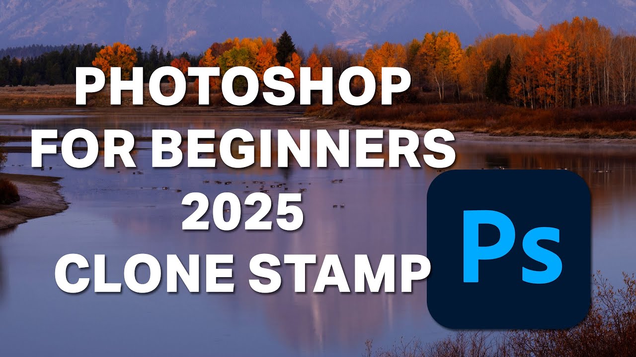 Инструмент «Штамп» — Photoshop для начинающих — 2025