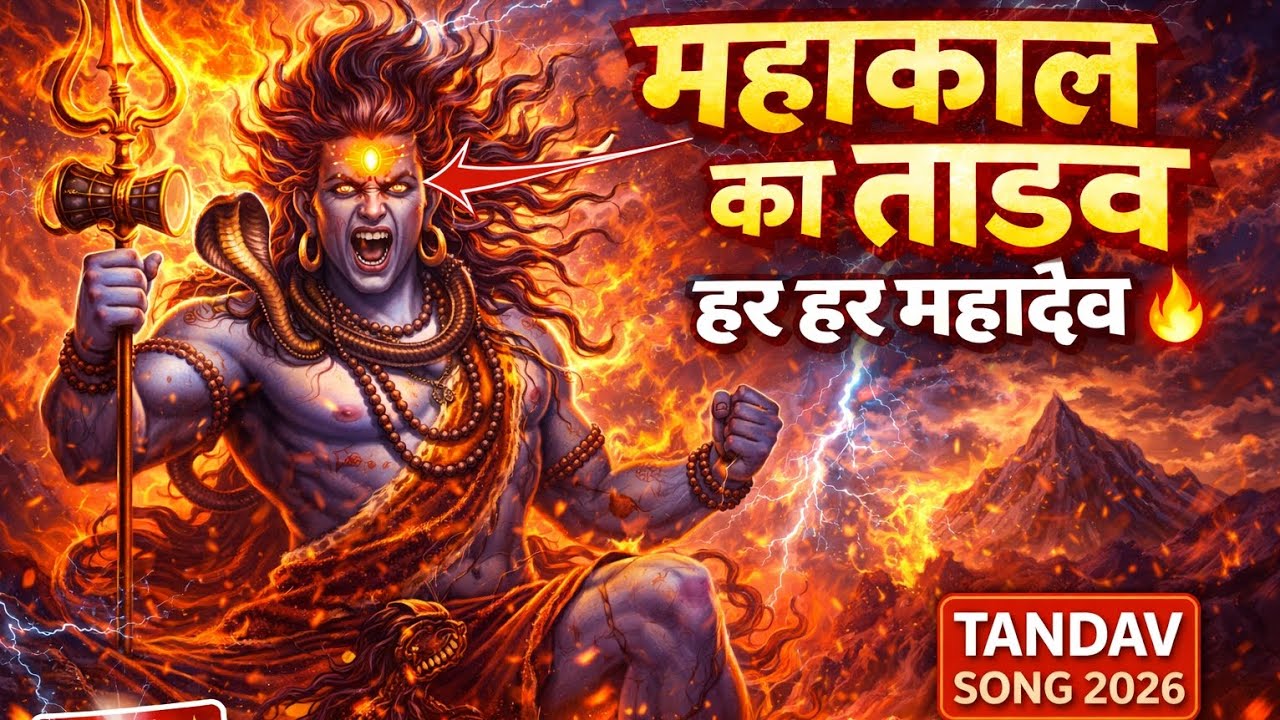New bhakti song | mhakal ka tandav | har har mhadev | subscribe for more 🙏🏼🔱