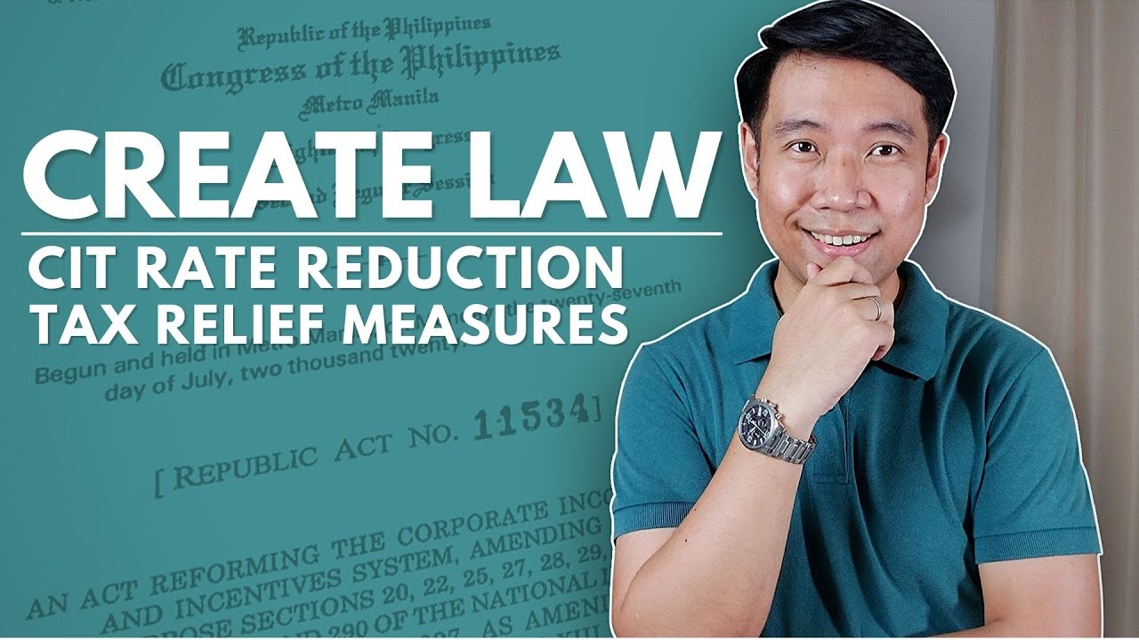 Updated Corporate Income Tax Rates in the Philippines under CREATE Law