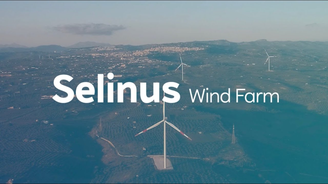 Selinus onshore wind farm in Sicily, Italy
