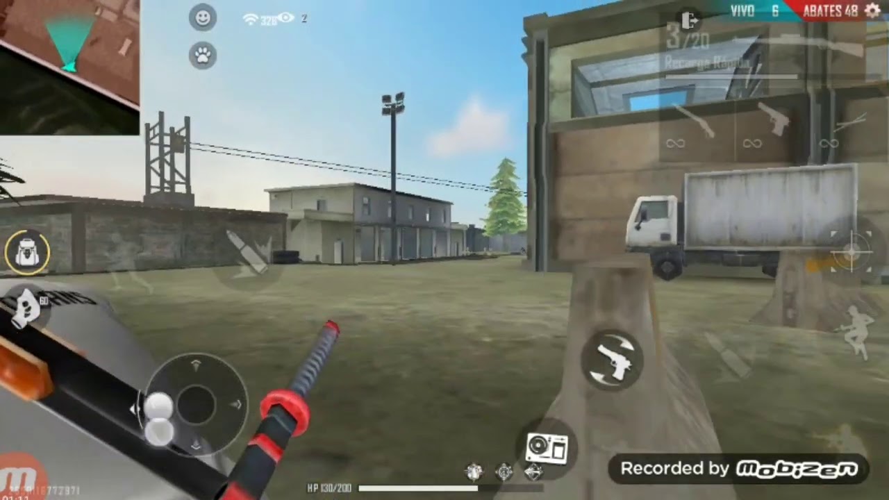 Modo treinamento Free fire
