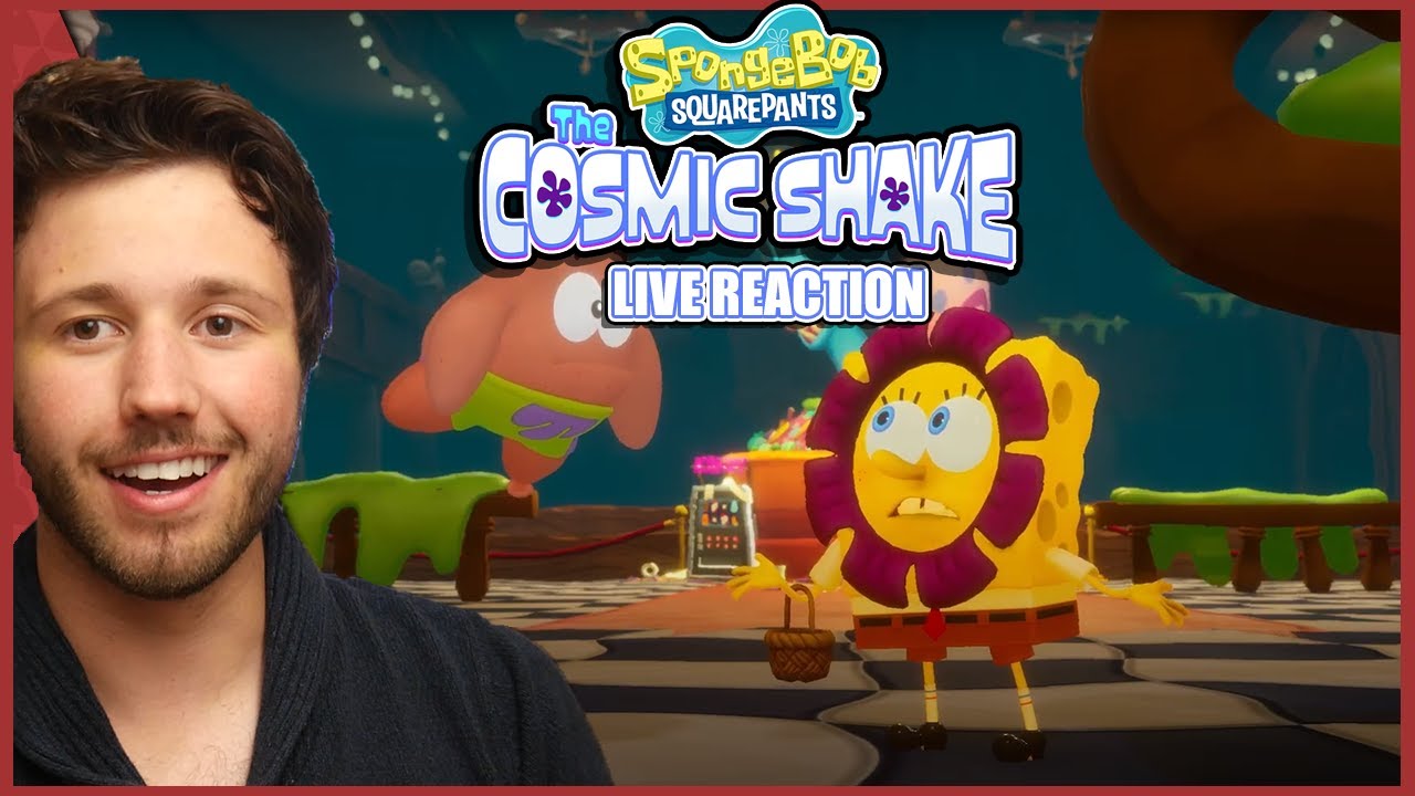 SpongeBob the Cosmic Shake THQ Showcase Trailer 2022 - Live Reaction - Crispy boy
