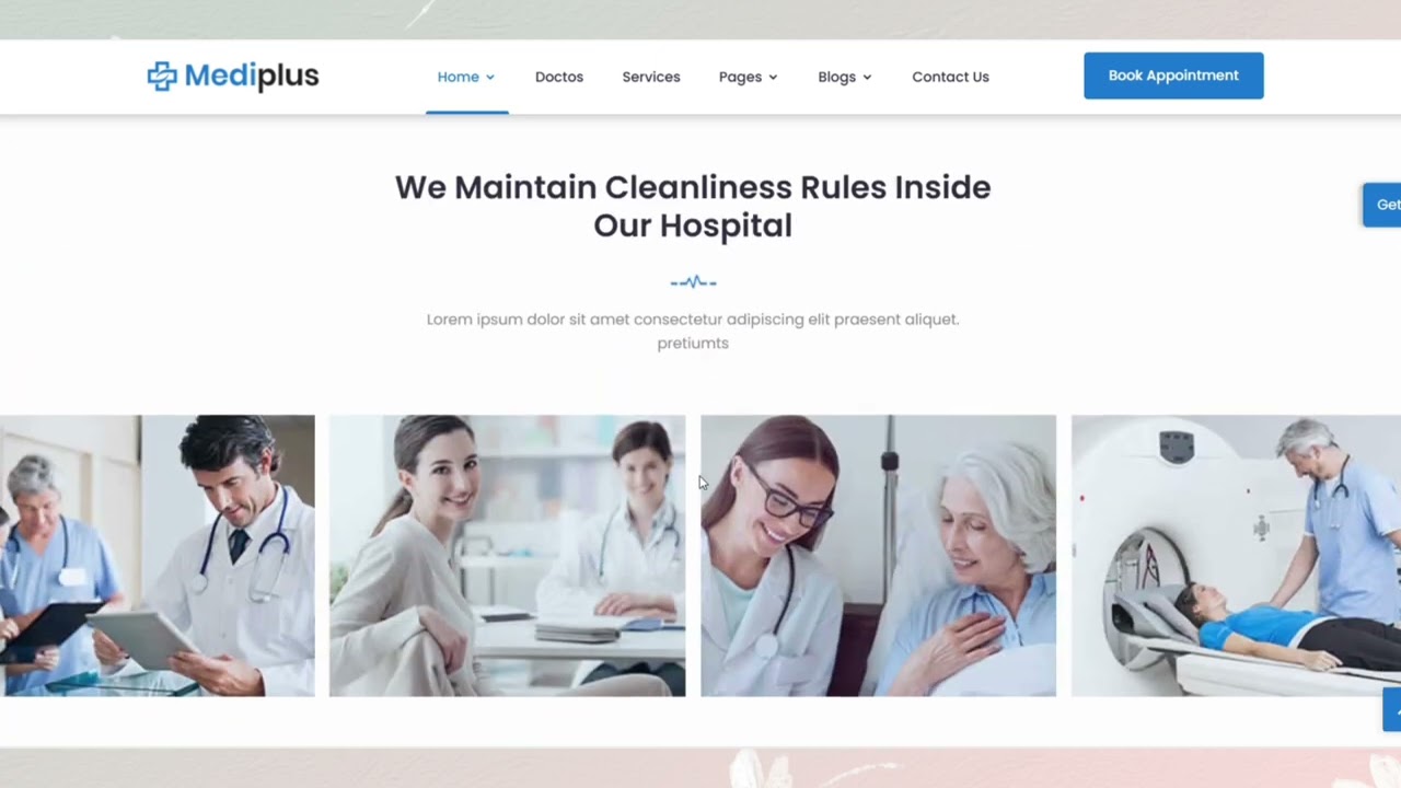 Mediplus Medical and Doctor Directory Template