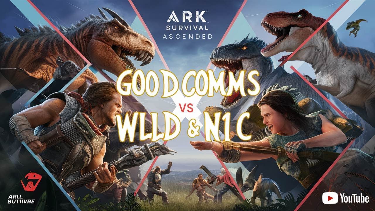 WLLD vs GOOD COMMS - Official Ark PVP