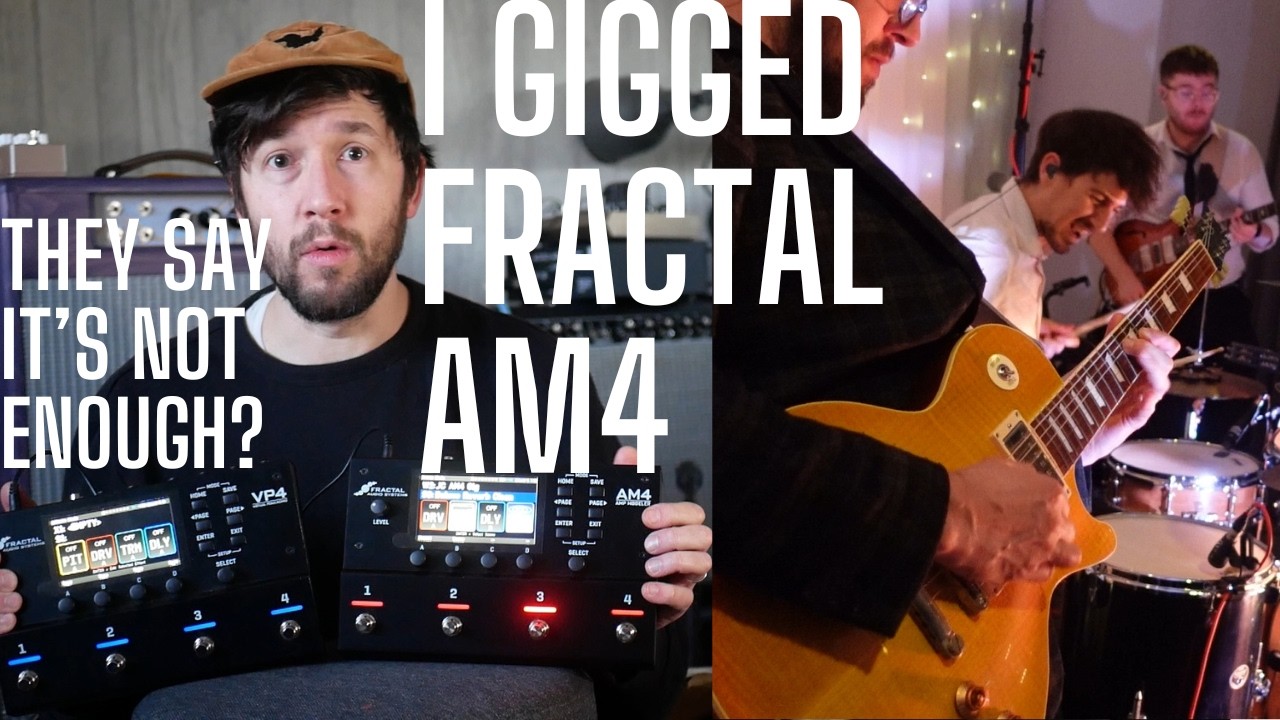 Я подключил Fractal AM4 к гигабитному магнитофону &mdash; говорят, четырех блоков недостаточно &mdash; правы ...