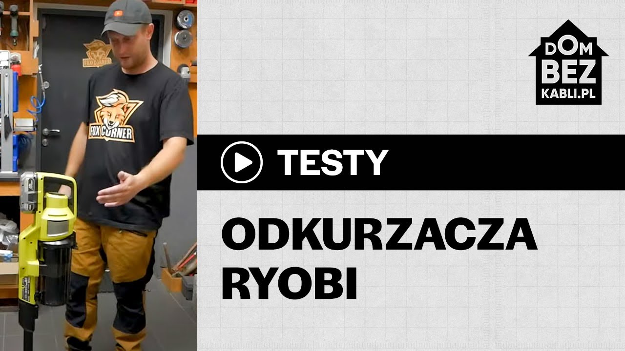 Odkurzacz pionowy RYOBI RSV18X – test i opinia