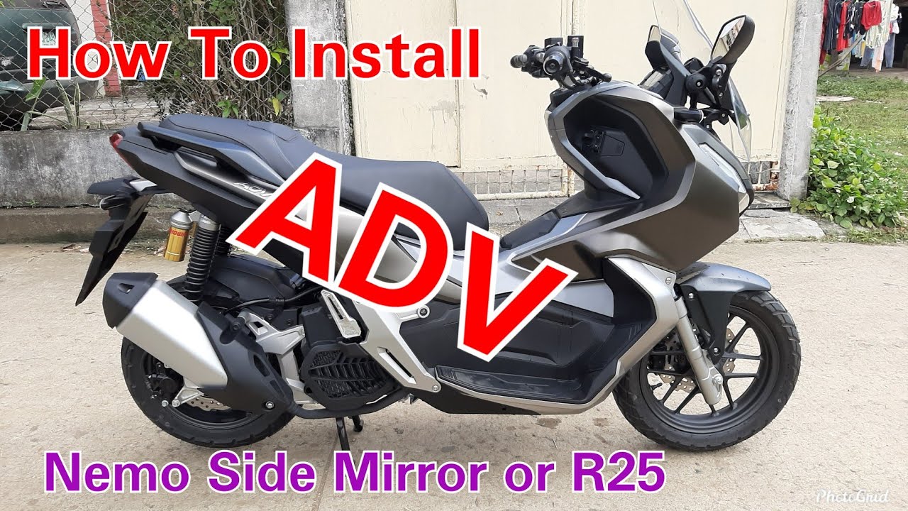 R25 OR NEMO SIDE MIRROR FOR HONDA ADV 150 2022