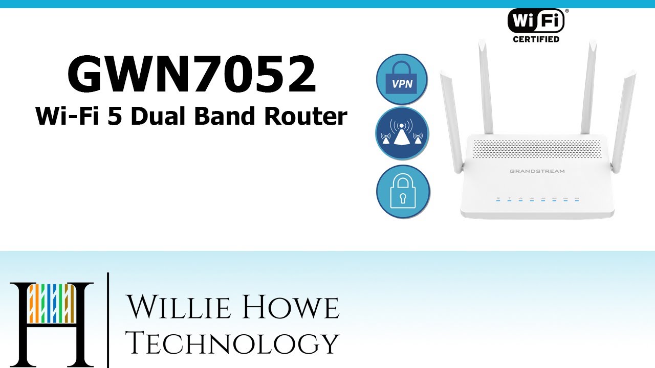 GWN7052 WiFi Router by Grandstream - Unboxing and overview