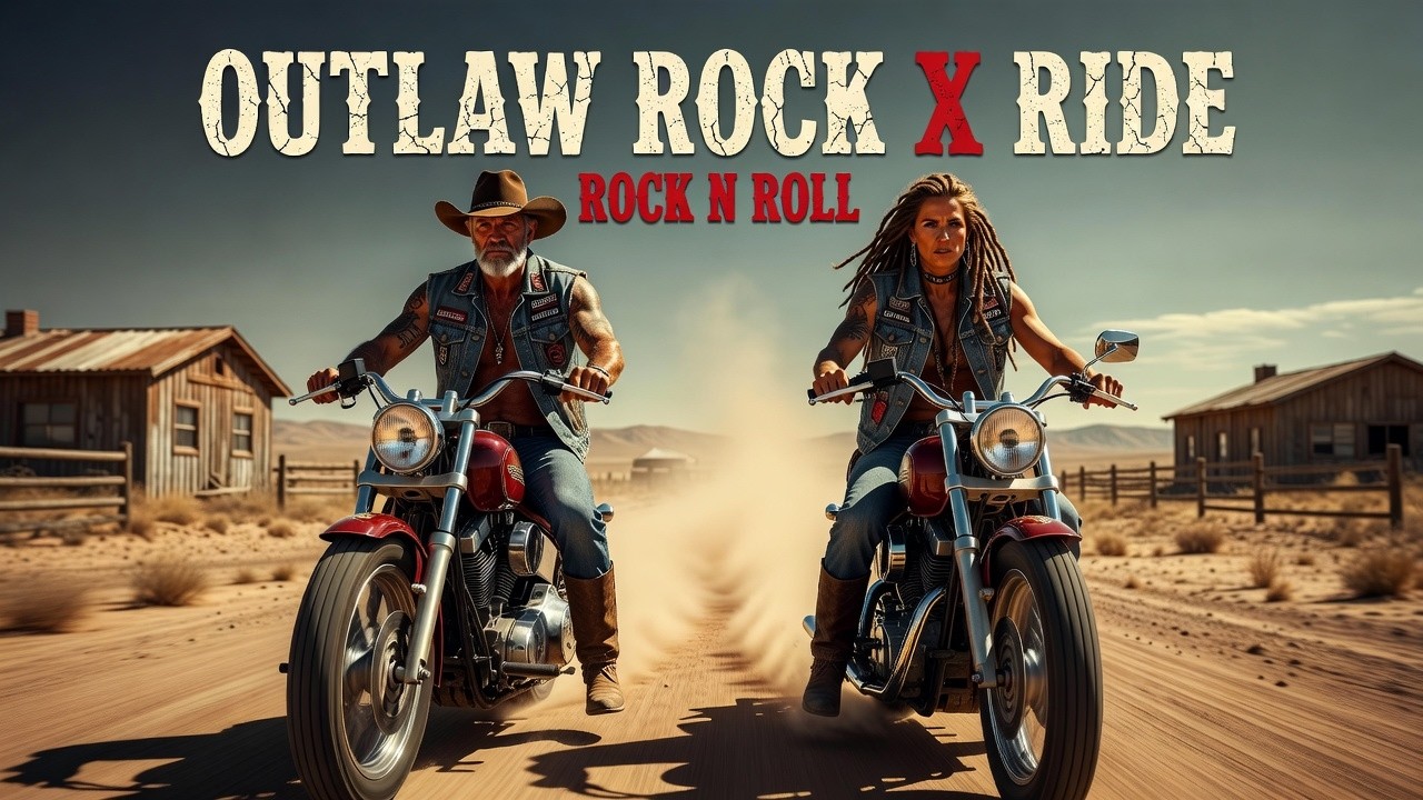 Best Music Outlaw Rock X Ride 🎸 Rock N Roll Revolution 🔥 Loud Guitars & Rebel Hearts