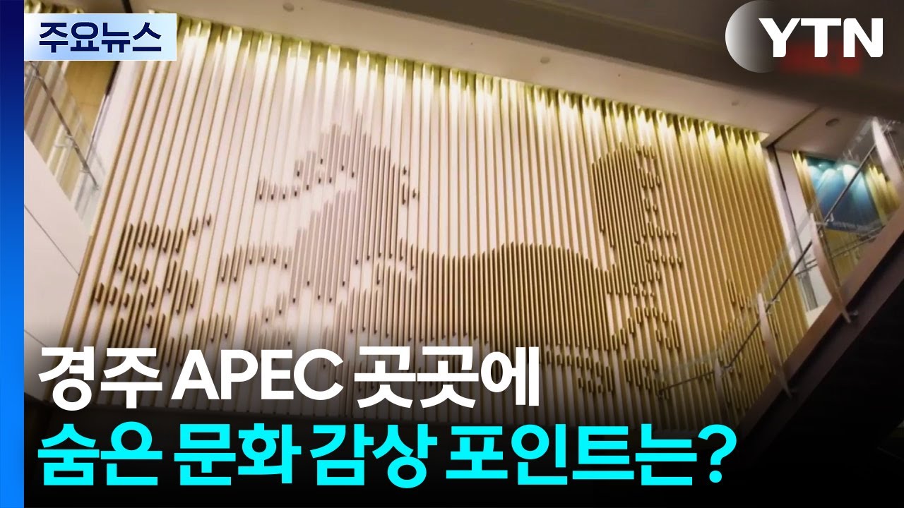 경주 APEC 곳곳에 숨은 문화 감상 포인트는? / YTN
