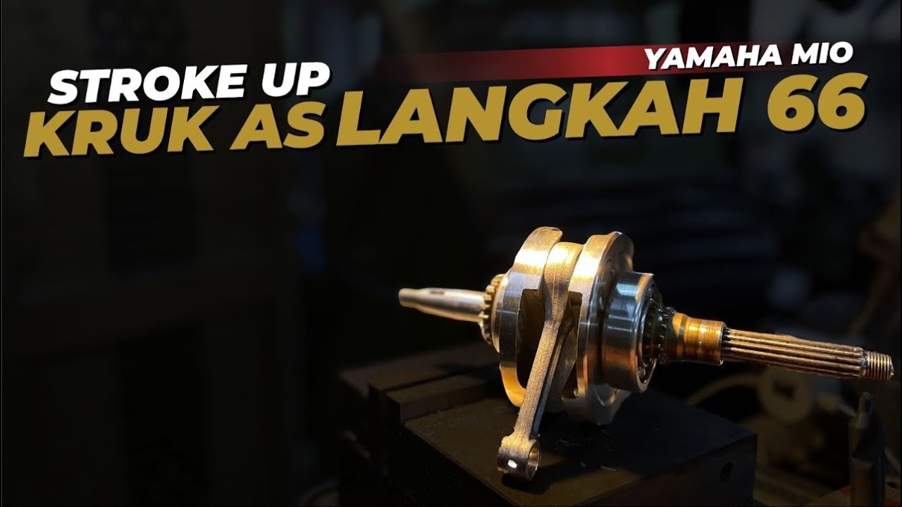 STROKE UP KRUK AS MIO LANGKAH 66MM | MAU PERGI KEMANA SI BANG?!