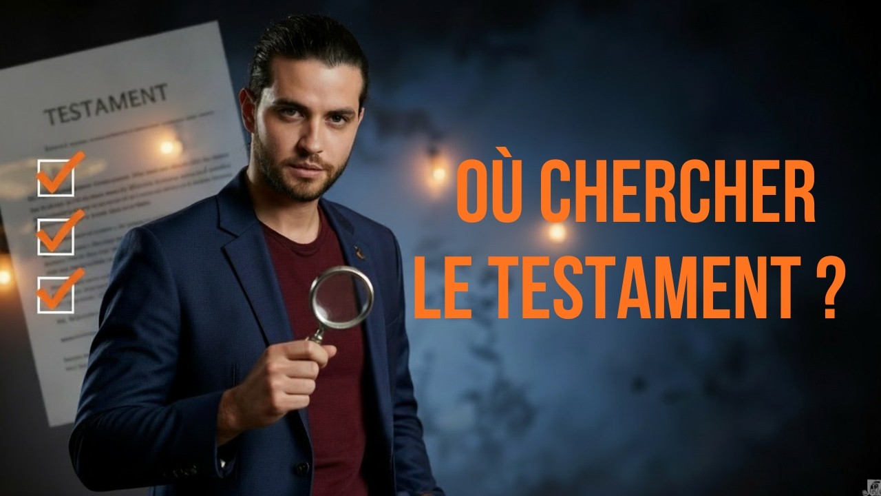 Comment trouver un testament après un décès ? Les 3 vérifications obligatoires