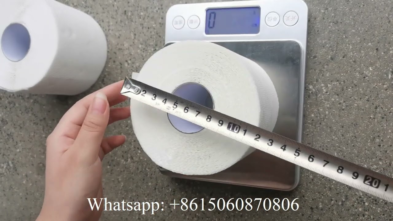 Embossing toilet paper roll