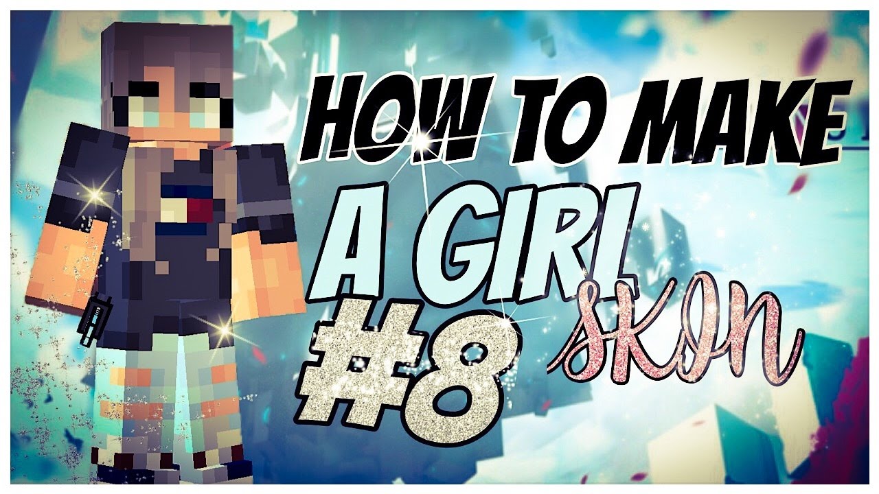 Pixel Gun 3D | How to Make A Girl Skin #8 - Tommy Hilfiger | Tutorial