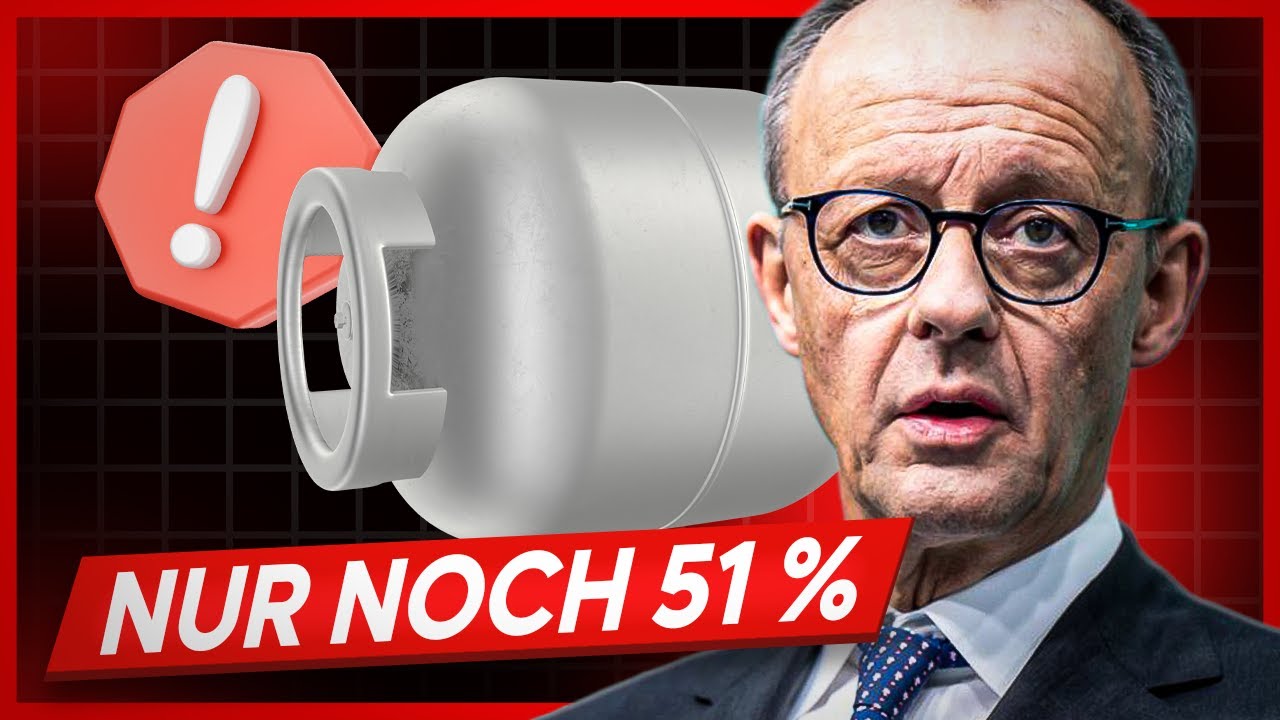 Deutschlands Gasspeicher auf Rekordtief❗️