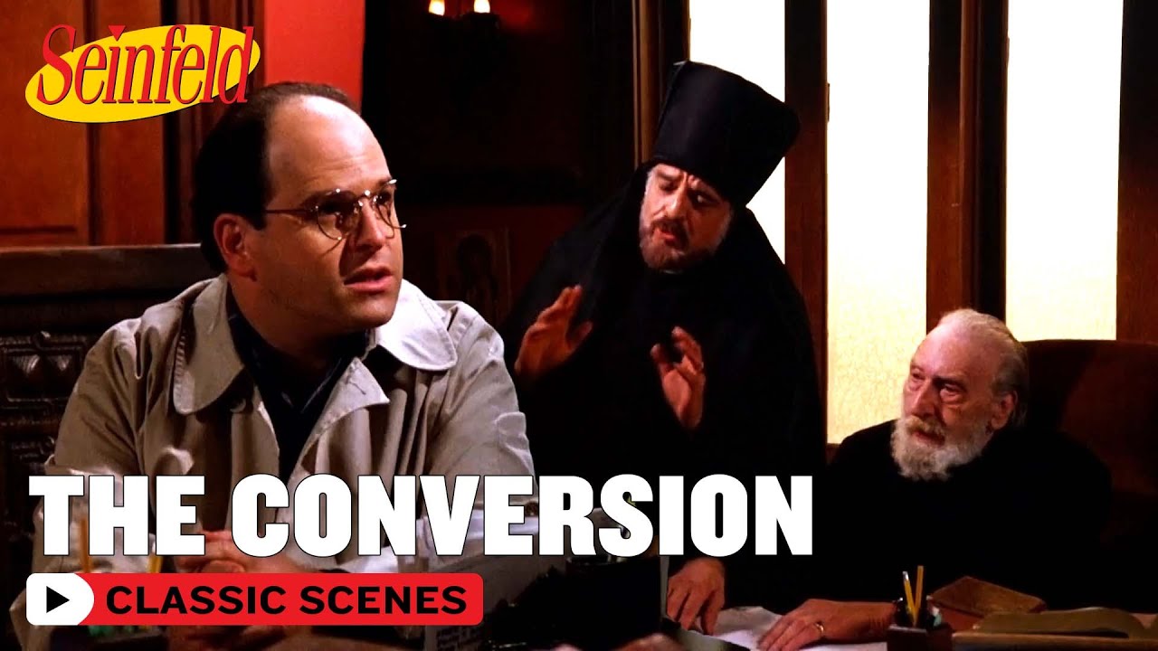 George Wants To Become Latvian Orthodox | The Conversion | Seinfeld