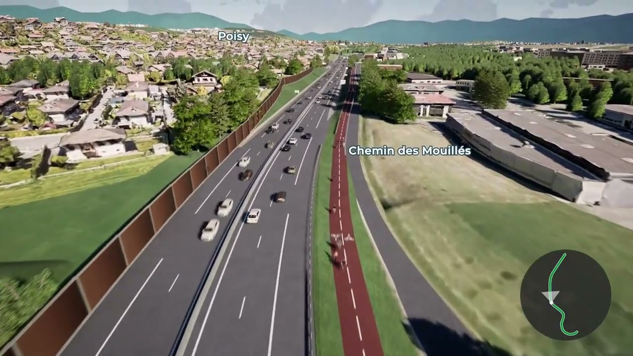 Projet de modernisation de la route départementale 3508 Sud