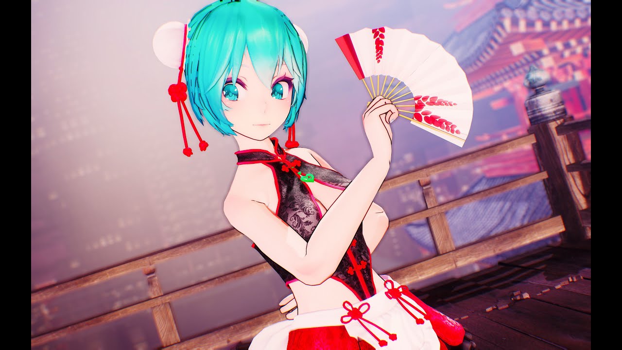 【VOCALOID MMD/4K/60FPS】Hatsune Miku【花月成双】