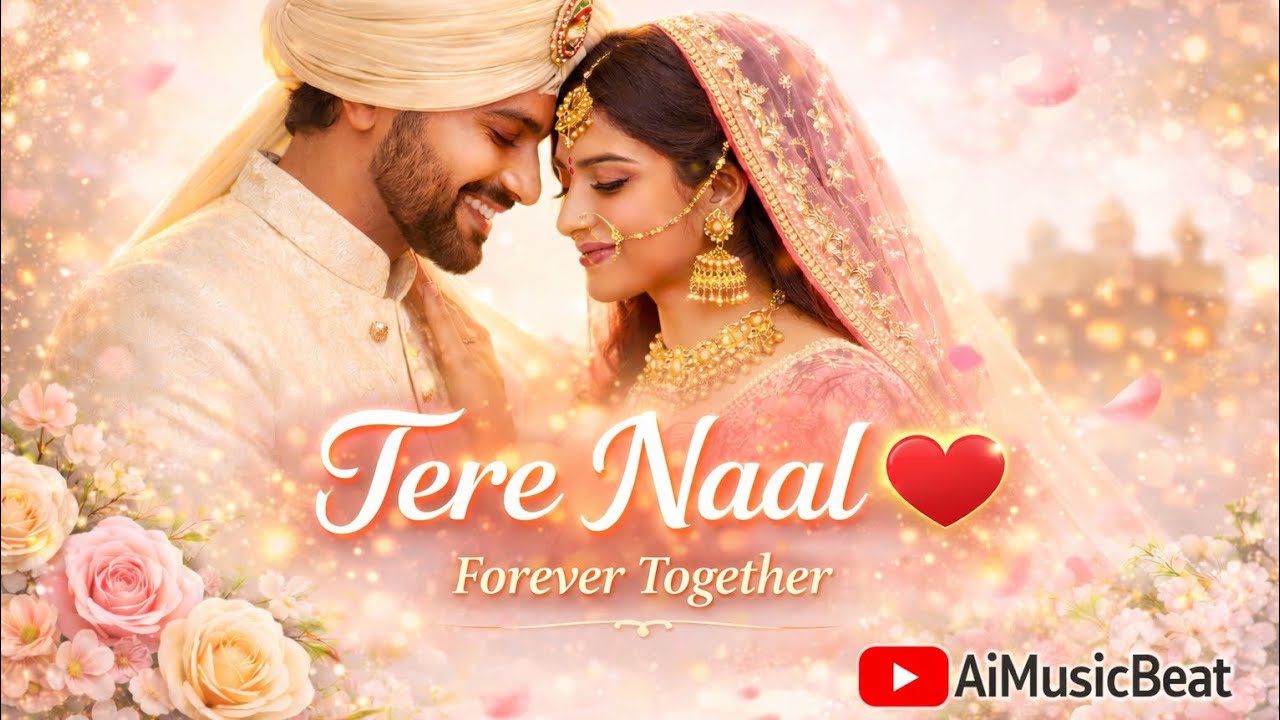 Tere Naal ❤️ | Forever Together | Romantic Wedding Song | AiMusicBeat