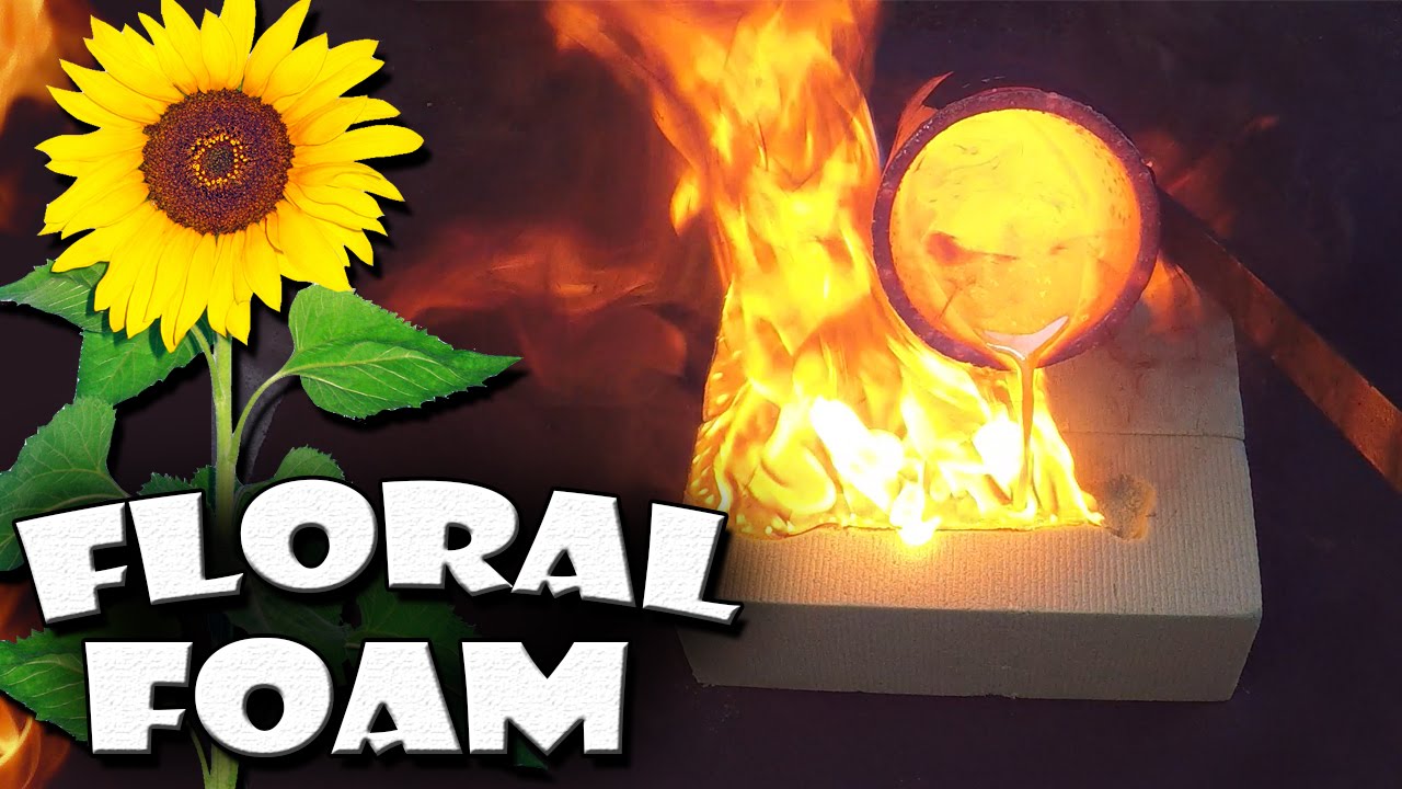 Molten Copper vs Floral Foam