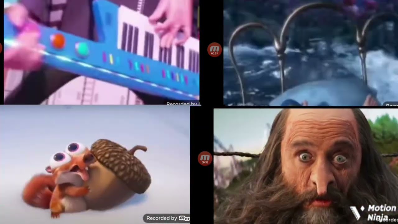 The screaming contests quadparison 3