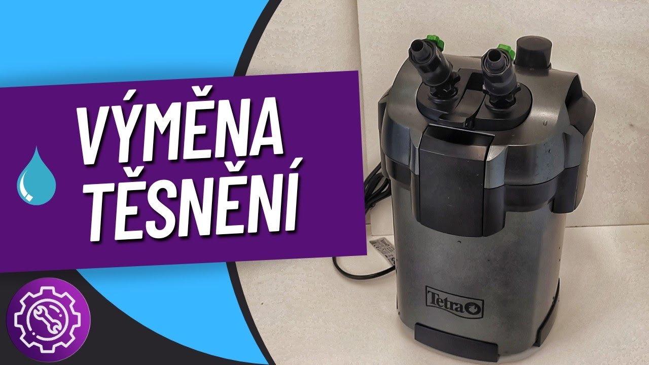 CO Dělat Když Teče Filtr TETRA EX  400/ 600/ 800/ 1200