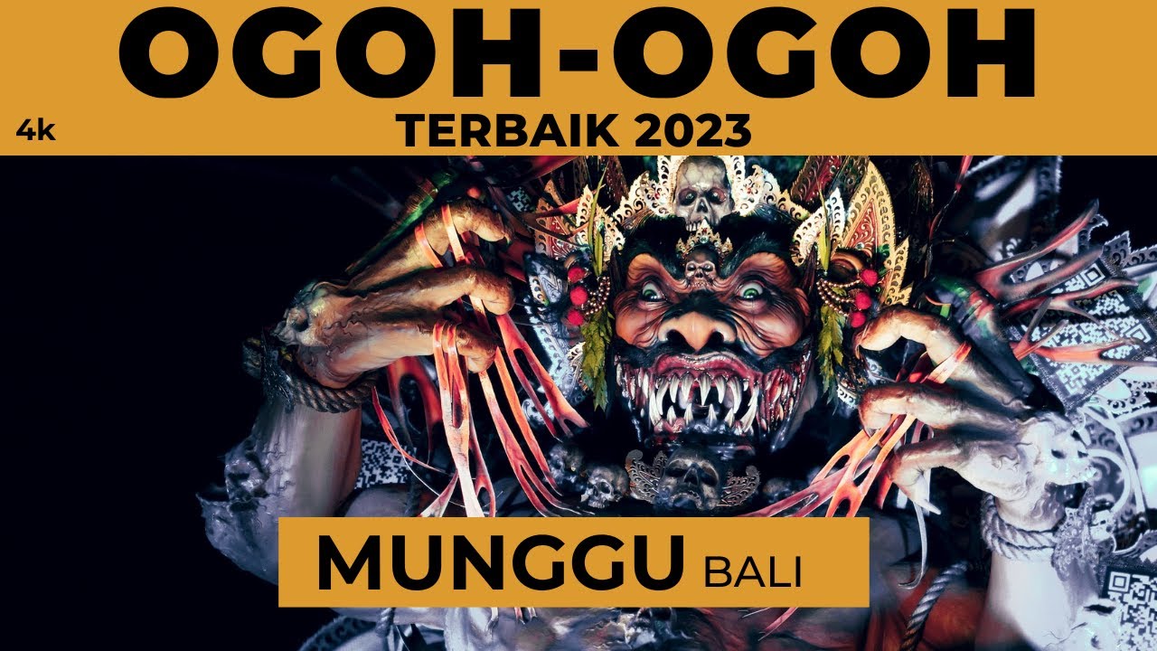 OGOH-OGOH Terbaik 2023 - HARI RAYA NYEPI, BALI. [the best ogoh-ogoh in Bali?]
