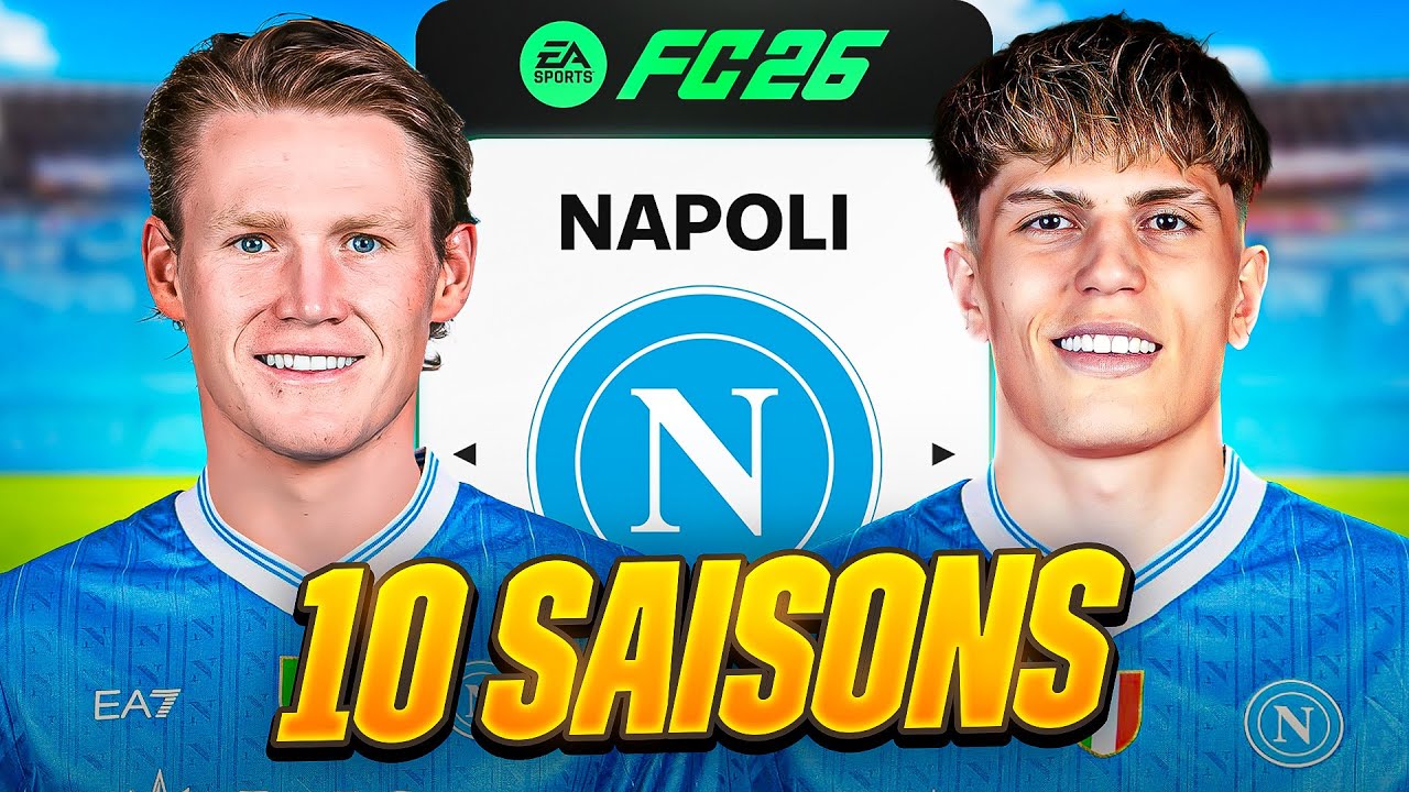 10 SAISONS AVEC NAPLES SUR FC 26 !