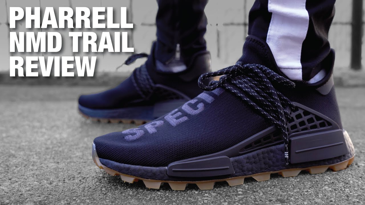 Adidas PHARRELL Hu NMD Black Gum REVIEW & ON FEET