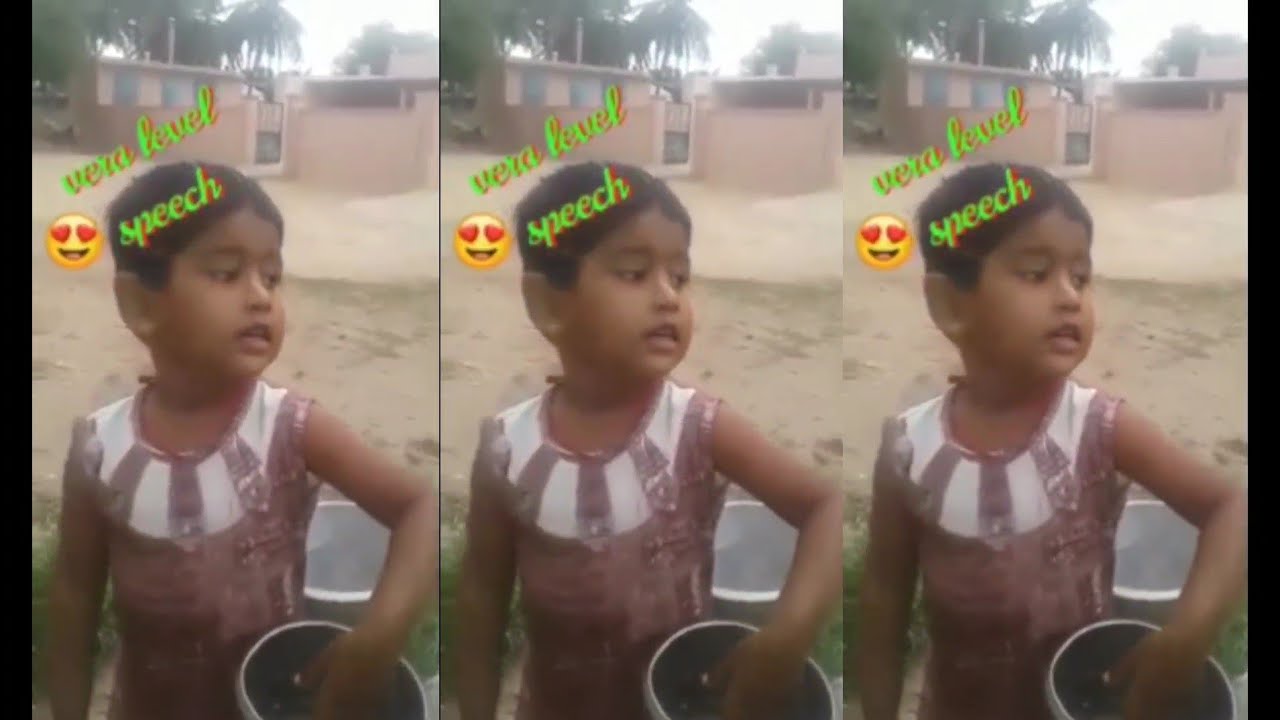 cute baby kongu tamil slang || coimbatore kongu baby