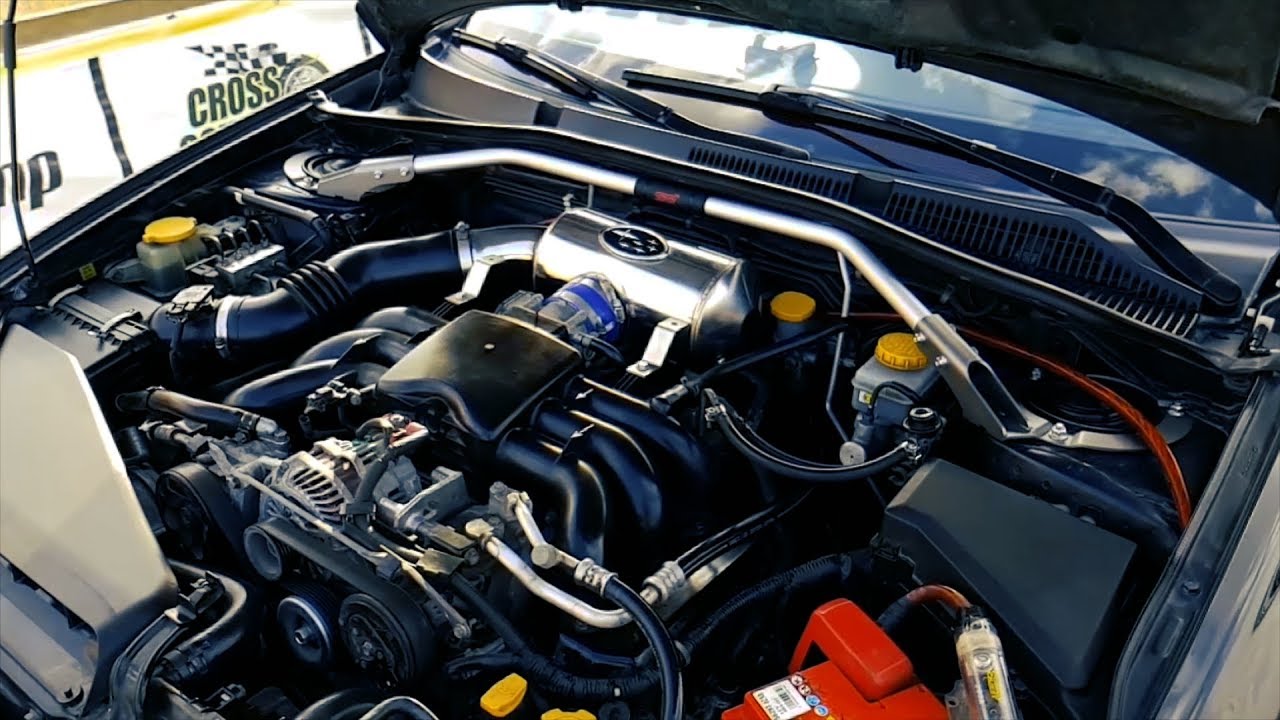 Распорка STI Flexible strut bar vs Распорка Cusco. Сравнение и тест на треке Subaru Legacy Spec.B
